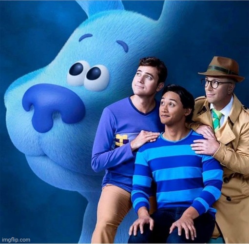 image tagged in blues clues | made w/ Imgflip meme maker