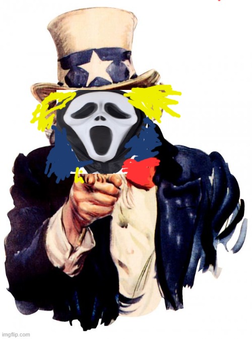 Uncle Scream | image tagged in memes,uncle sam | made w/ Imgflip meme maker