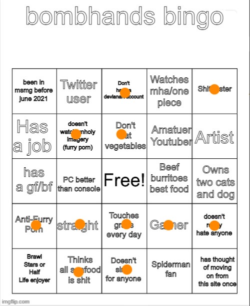 Bingo'd. | made w/ Imgflip meme maker
