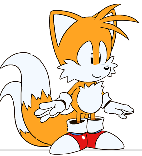 High Quality Tails Mania Blank Meme Template