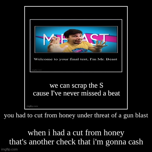 MRBEAST | image tagged in funny,demotivationals | made w/ Imgflip demotivational maker