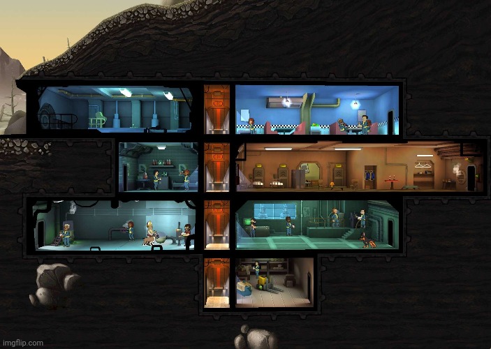 This | image tagged in fallout shelter | made w/ Imgflip meme maker