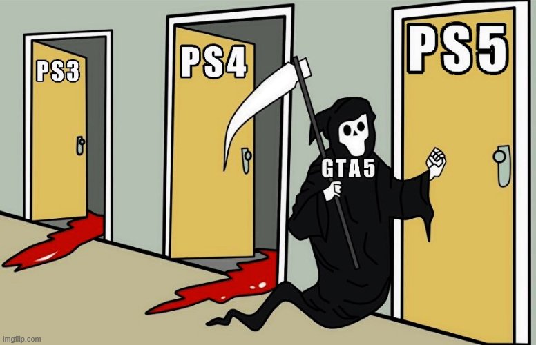 gta5 haunts videogame consoles | image tagged in gta 5 | made w/ Imgflip meme maker
