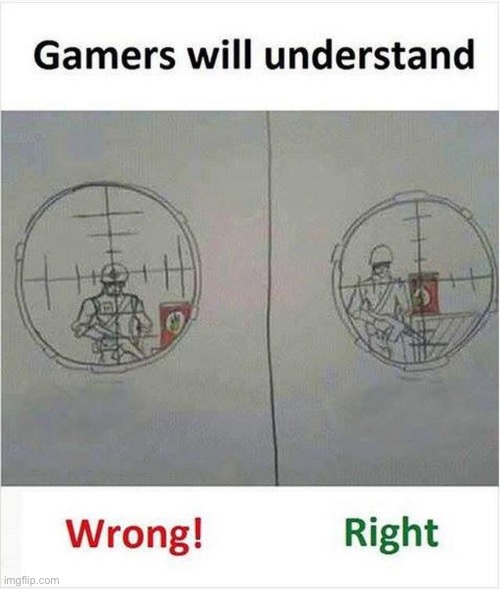 Gamers will Understand. | image tagged in memes,funny,gamers,repost,gaming,aim | made w/ Imgflip meme maker