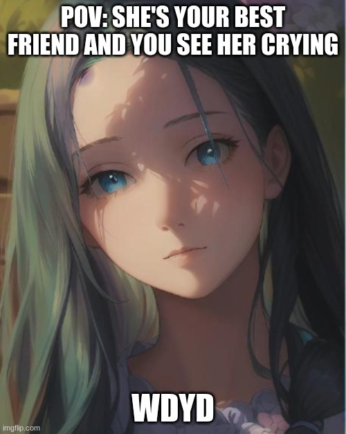 Anime girl crying Memes - Imgflip