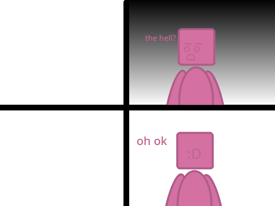 The hell? Blank Meme Template