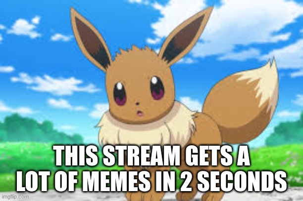 e | THIS STREAM GETS A LOT OF MEMES IN 2 SECONDS | image tagged in idk | made w/ Imgflip meme maker