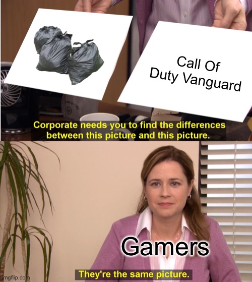 They're The Same Picture Meme | Call Of Duty Vanguard; Gamers | image tagged in memes,they're the same picture | made w/ Imgflip meme maker