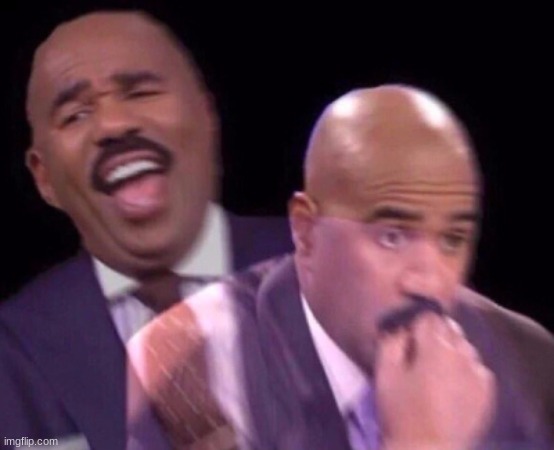 me when i forget to approve something i made months ago | image tagged in steve harvey laughing serious,memes,funny,relatable,lol,e | made w/ Imgflip meme maker