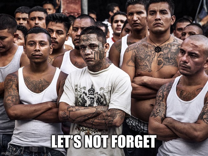 ms-13 dreamers daca | LET’S NOT FORGET | image tagged in ms-13 dreamers daca | made w/ Imgflip meme maker
