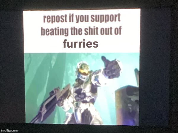 I do | image tagged in anti furry,repost | made w/ Imgflip meme maker