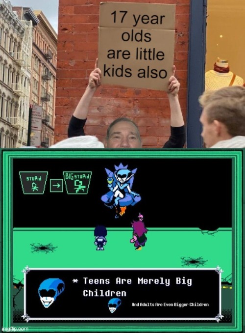kewlew does have a point (i am 17 (ish)) | made w/ Imgflip meme maker