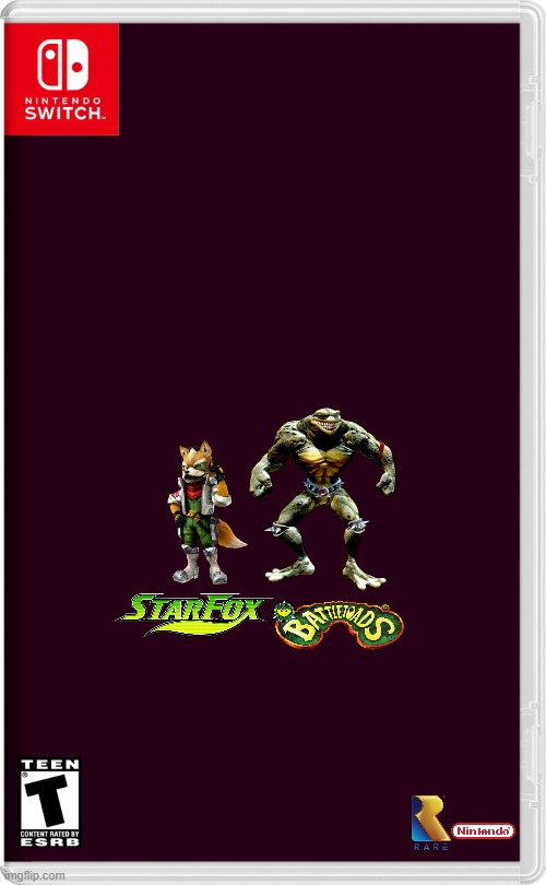 starfox battletoads crossover | image tagged in nintendo switch,starfox,battletoads,microsoft,crossover,fake | made w/ Imgflip meme maker