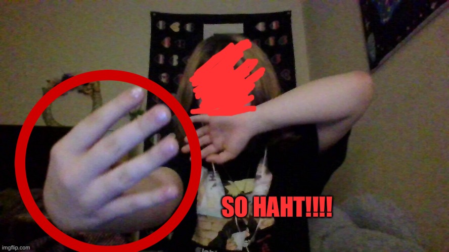 Yachi Fingers look juicy | SO HAHT!!!! | made w/ Imgflip meme maker