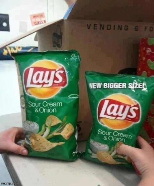 Lays, the chip brand that has 5% chip and 95% air | image tagged in memes,funny,you had one job | made w/ Imgflip meme maker