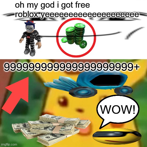 OMG 1000 Robux For Only $9.99 IDC Grandma Anymore - Imgflip