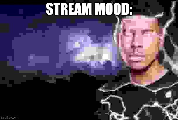 You should kill yourself now | STREAM MOOD: | image tagged in you should kill yourself now | made w/ Imgflip meme maker