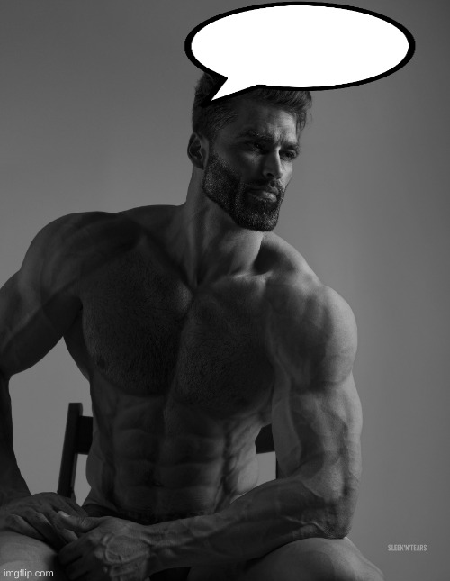 Giga Chad | image tagged in giga chad | made w/ Imgflip meme maker