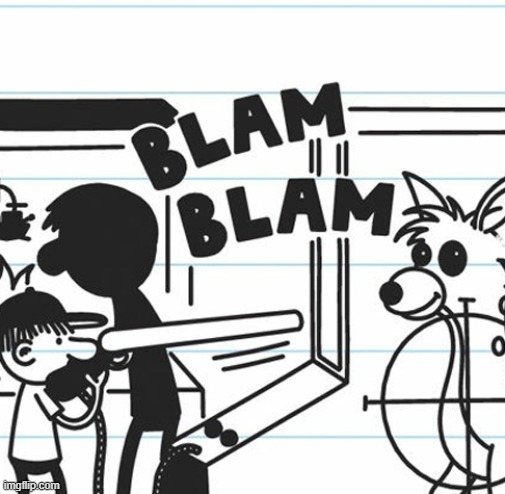 wimpy kid W | image tagged in doawk furry slayer | made w/ Imgflip meme maker