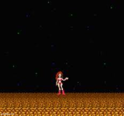 since y'all are down bad for cory, here's an image of the ending of metroid *sigh* if you want a more recent version memechat me | made w/ Imgflip meme maker