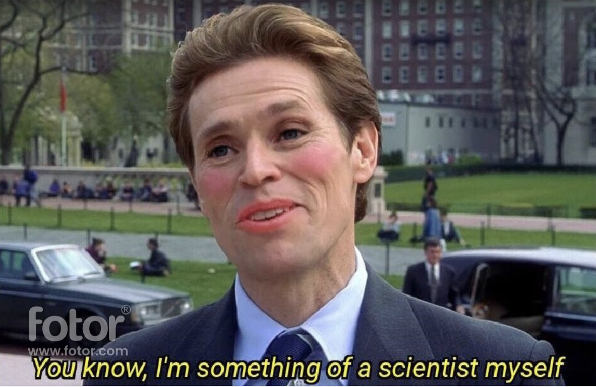 Feminized scientist myself Blank Meme Template