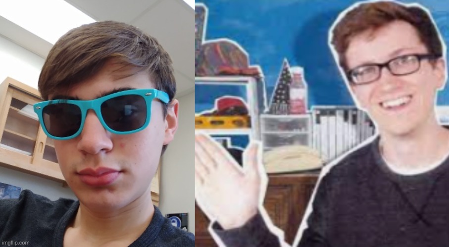 Bomb looking like Scott the Woz | made w/ Imgflip meme maker