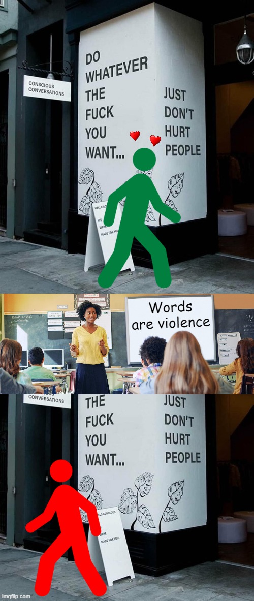 Words are violence | image tagged in social justice,society,education | made w/ Imgflip meme maker