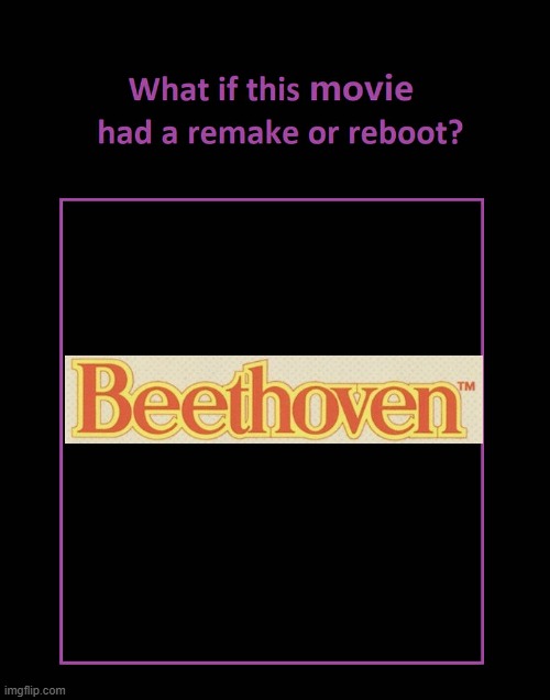 what if beethoven had a reboot | image tagged in what if movie had a remake or reboot,universal studios,reboot,live action,dogs | made w/ Imgflip meme maker