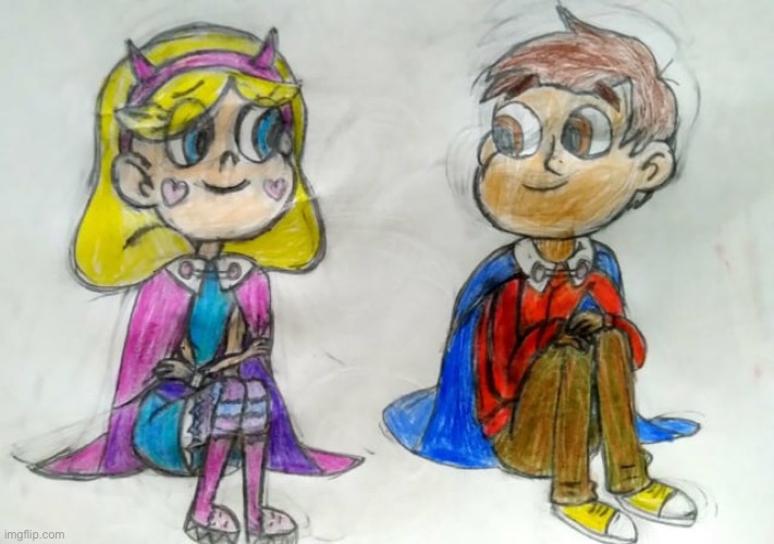 "I don't need a Knight... I need a friend..." | image tagged in starco,svtfoe,star vs the forces of evil,fanart,cute,memes | made w/ Imgflip meme maker