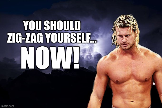 High Quality Dolph Ziggler "KYS" Blank Meme Template