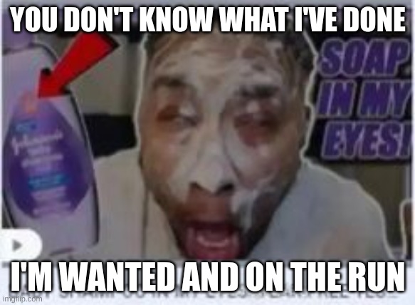 "this isn't a meme you boomer" | YOU DON'T KNOW WHAT I'VE DONE; I'M WANTED AND ON THE RUN | made w/ Imgflip meme maker