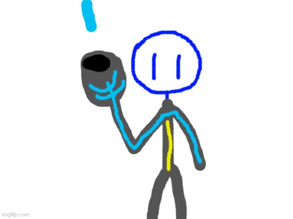 i made a badass stickman (nobody knows his name, but he says his codename  is SN) - Imgflip