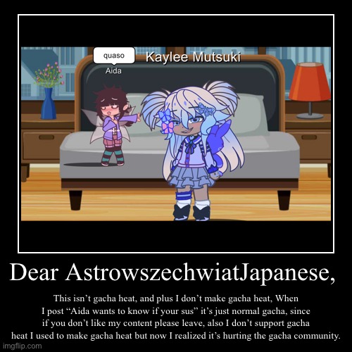 To AstrowszechwiatJapanese only. | image tagged in funny,demotivationals | made w/ Imgflip demotivational maker