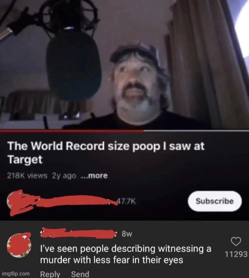 Must be a fatass turd. | made w/ Imgflip meme maker