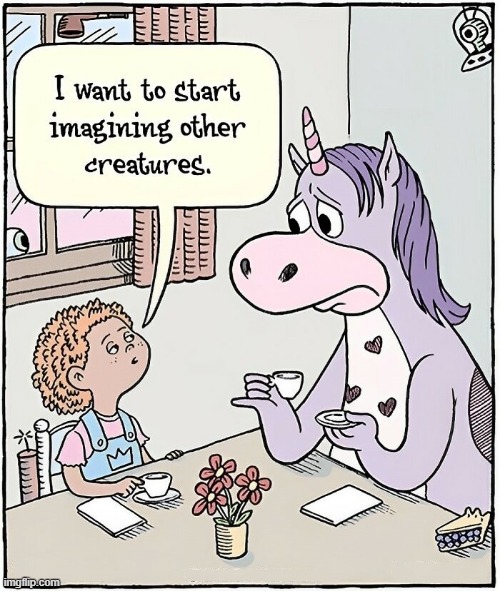 Poor Unicorn | image tagged in comics | made w/ Imgflip meme maker