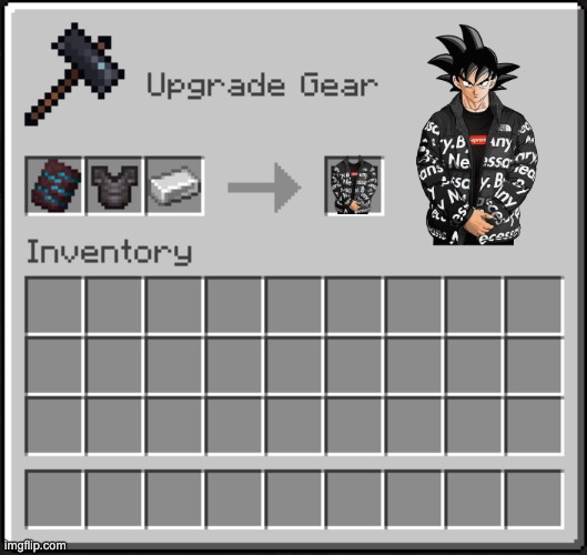 Minecraft: The Drip Update | image tagged in drip,minecraft,memes,funny,goku drip,minecraft memes | made w/ Imgflip meme maker