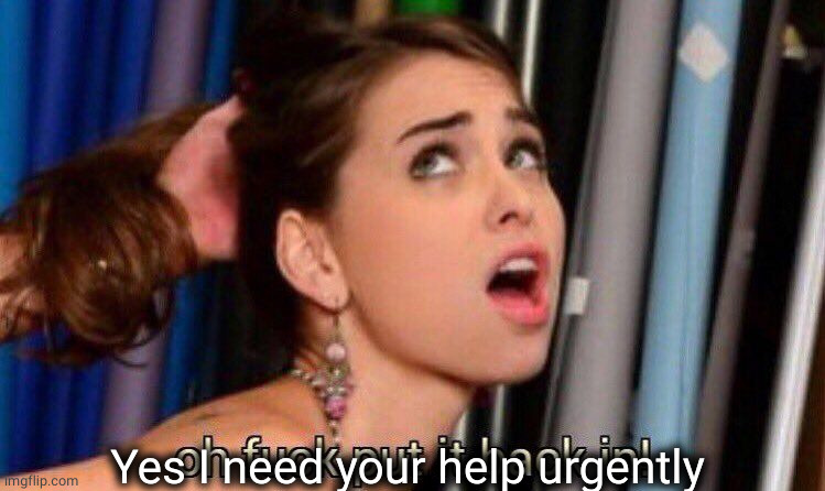 put it back in | Yes I need your help urgently | image tagged in put it back in | made w/ Imgflip meme maker