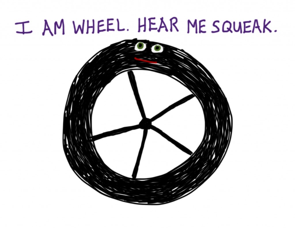 High Quality Squeaky wheel Blank Meme Template