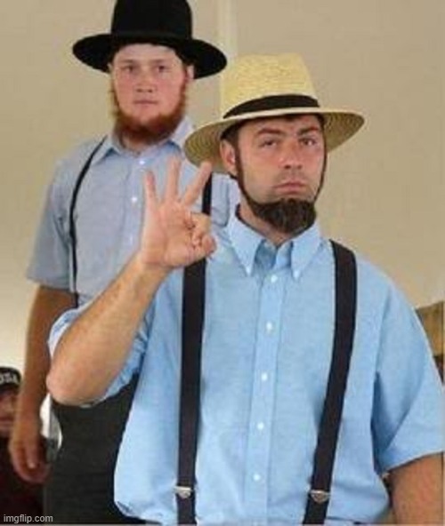 Amish Approved | image tagged in amish approved | made w/ Imgflip meme maker