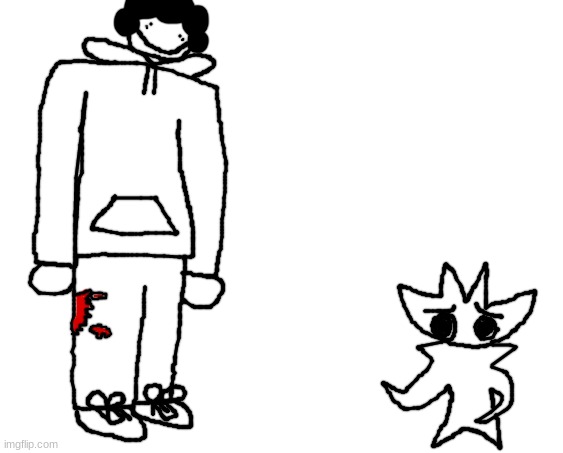pants unshitted (the guy on the right (ginkus) belongs to elfiya) | made w/ Imgflip meme maker