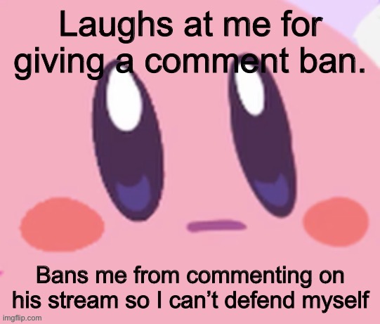 Tar L | image tagged in kirby | made w/ Imgflip meme maker