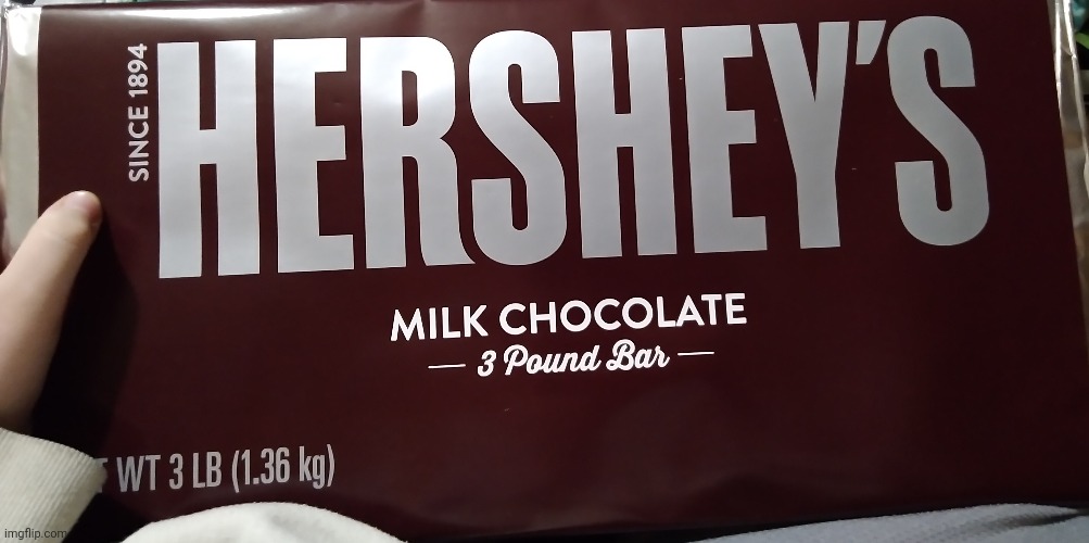 giant fucking hersheys bar | made w/ Imgflip meme maker