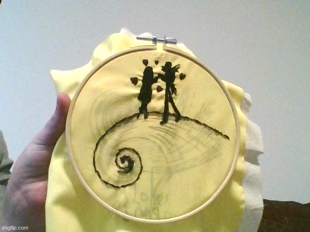 Something I was working on ^^ | image tagged in art,the nightmare before christmas | made w/ Imgflip meme maker