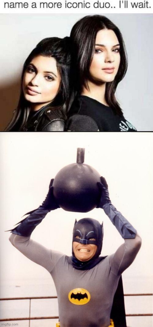 Batman and bomb | image tagged in name a more iconic duo,batman bomb,batman | made w/ Imgflip meme maker