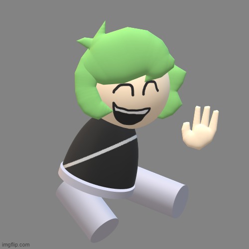he's 3d now. | made w/ Imgflip meme maker