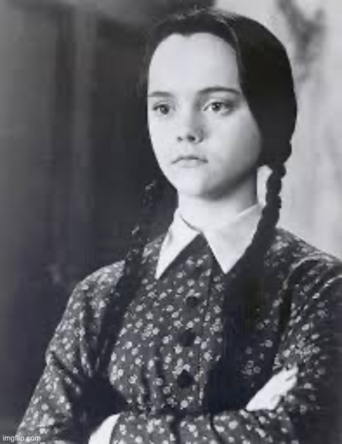 Wednesday Addams | image tagged in wednesday addams | made w/ Imgflip meme maker