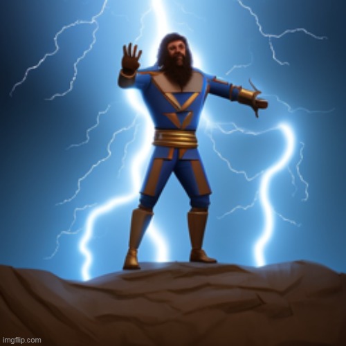 funny lightning man | made w/ Imgflip meme maker