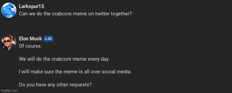 me and musk are allies on here taking over the world | made w/ Imgflip meme maker