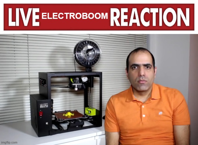 ELECTROBOOM | image tagged in live x reaction | made w/ Imgflip meme maker