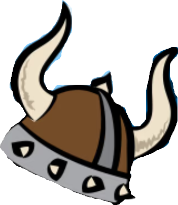 High Quality just viking helmet Blank Meme Template